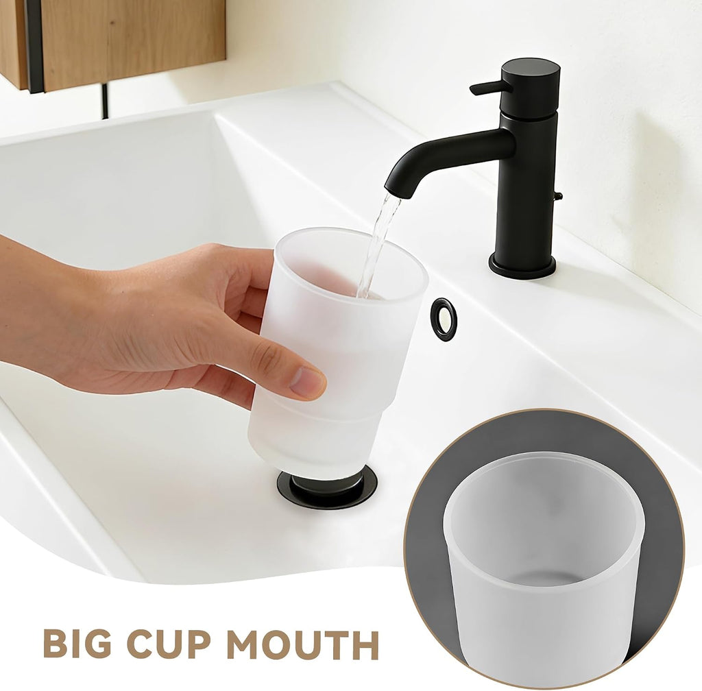 Frosted Glass Tumbler Cup-Single Cup