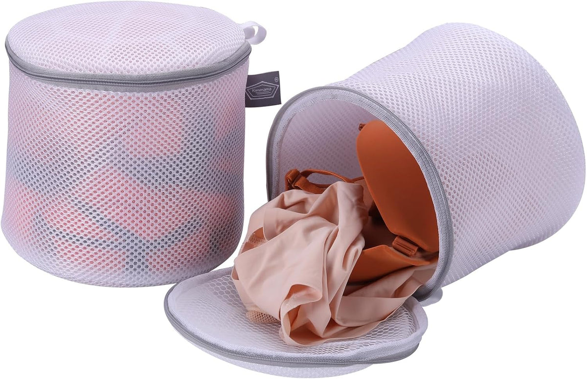 Bra Washing Bag for Laundry, Lingerie Bag for Washing Delicates, 8", 2Pcs