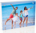 8x10 Inch Acrylic Picture Frame 1 Pack, 10+10mm Magnetic Photo Frame