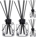 Huquary 4 Set 120 ml 4 Ounce Reed Diffuser Bottle Empty Glass Jars