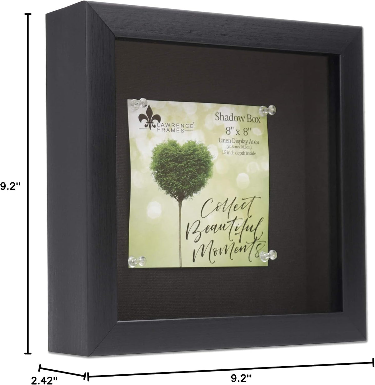 Lawrence Frames Shadow Box Frame, 8x8