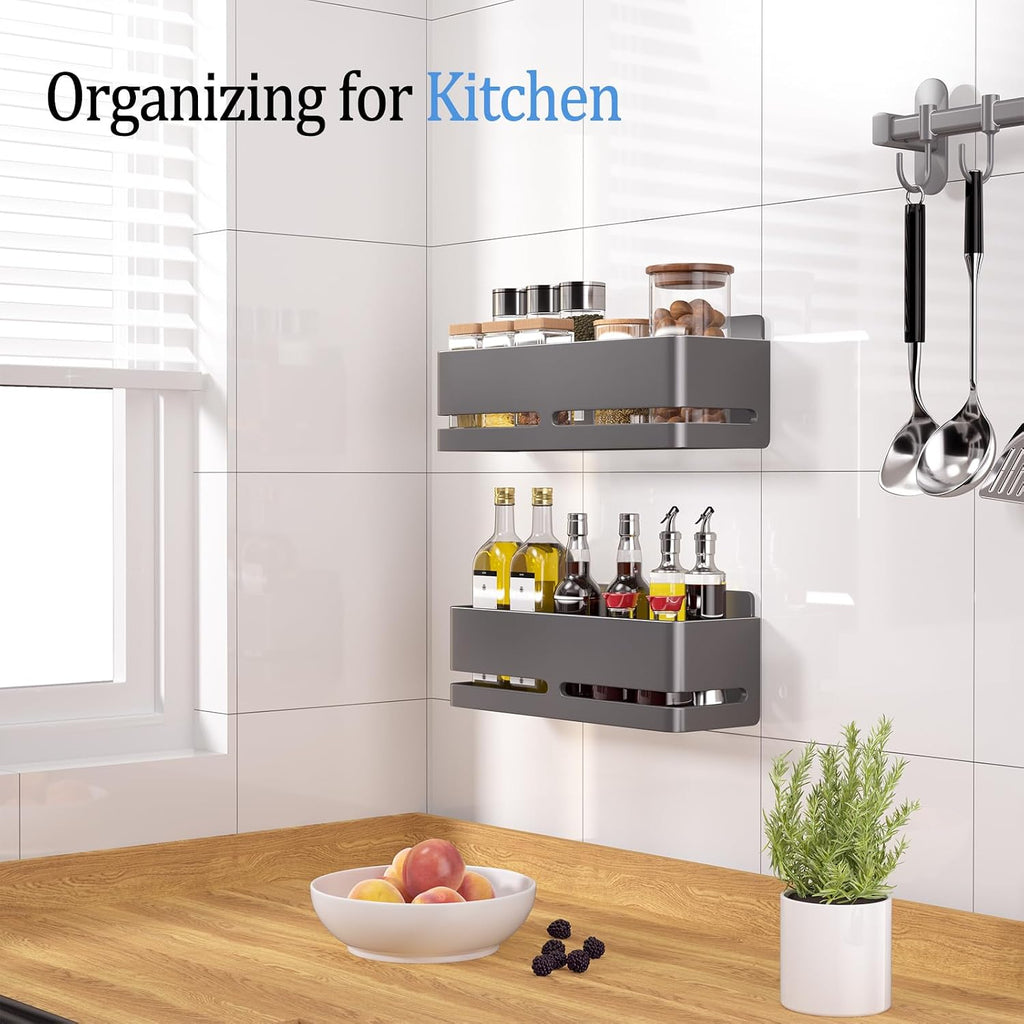 Shower Caddy 2-Pack Shower Shelf, Heavy-Duty Bathroom Storage Shelf