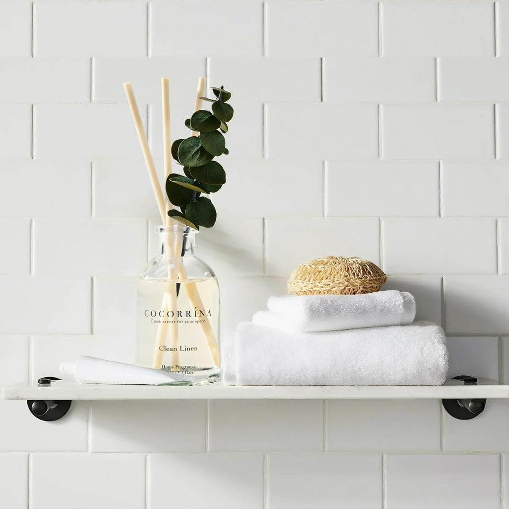 COCORRÍNA Reed Diffuser Set of 3 with Dried Eucalyptus for Home & Office