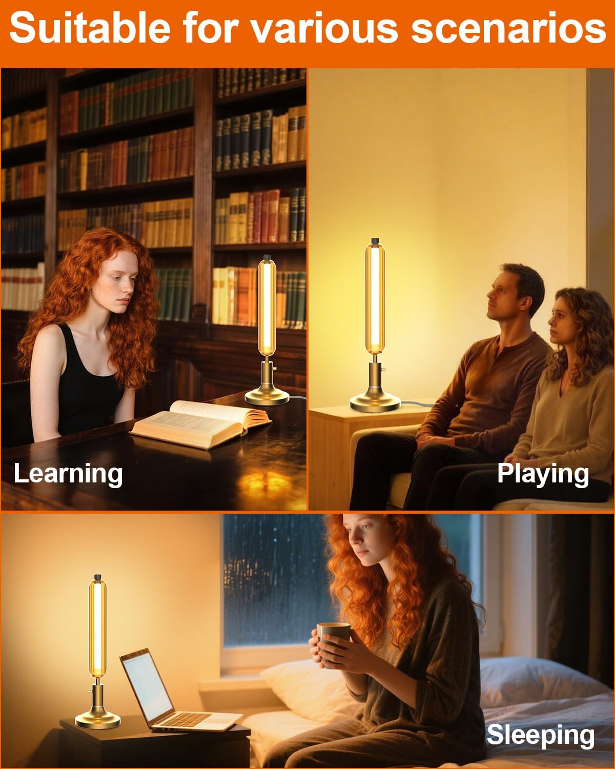 Lightdot Minimalist Table Lamp for Living Room Dimmable