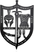Prmstp Metal Armor Of God Wall Art, Religious Christian Decor And Gift