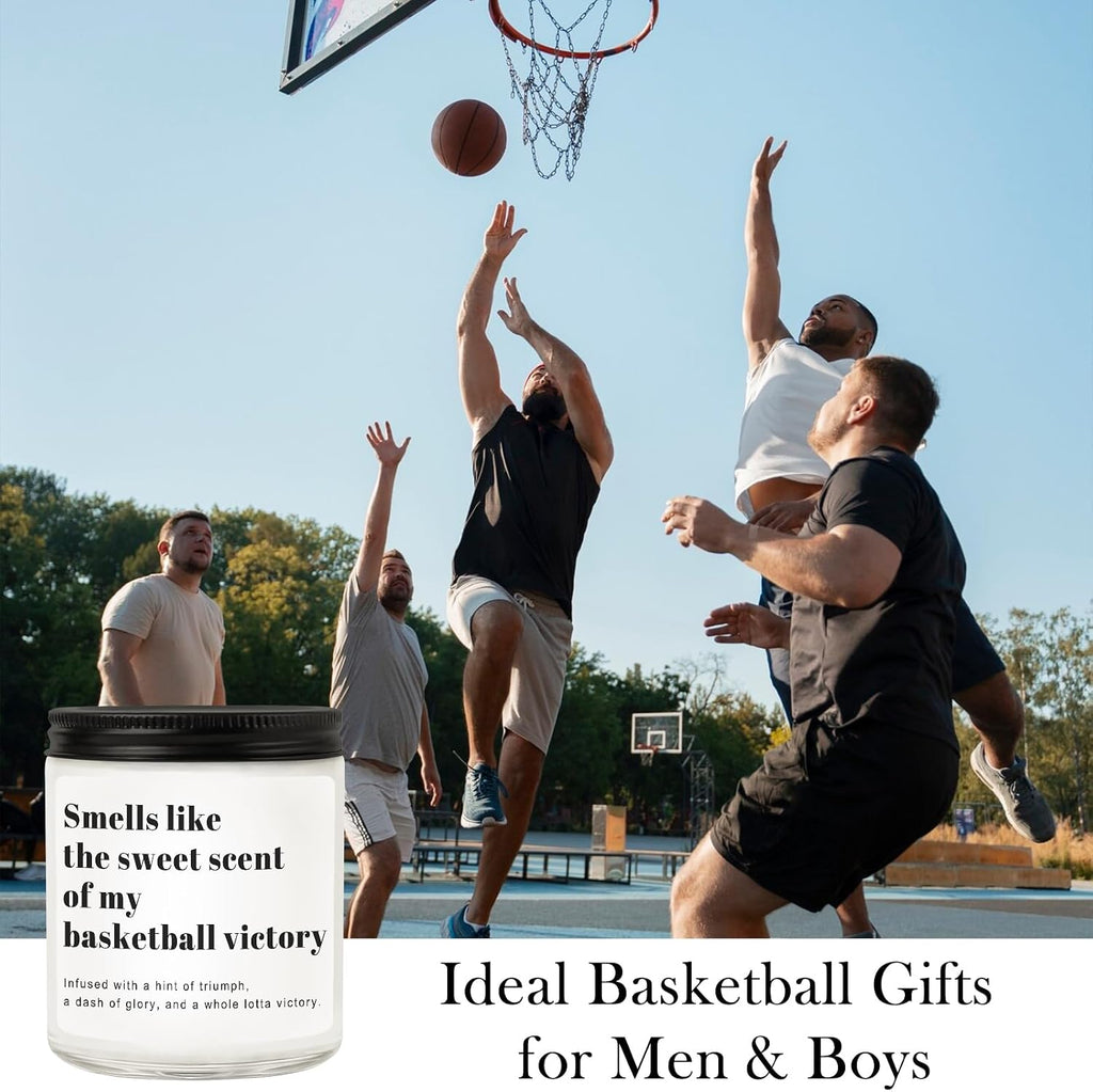 Basketball Gifts for Boys, Basketball Team Gifts, Coach Candle Gift