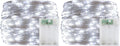 Christmas Fairy String Lights Battery Operated, Cool White