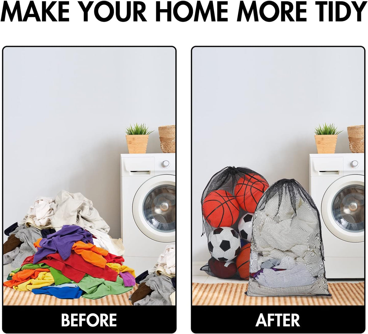 Berlune 1 Pc Large Mesh Laundry Bags