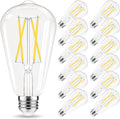 GvvooHome Edison Bulbs E26 LED Bulb 60 watt Equivalent 4000K Daylight White