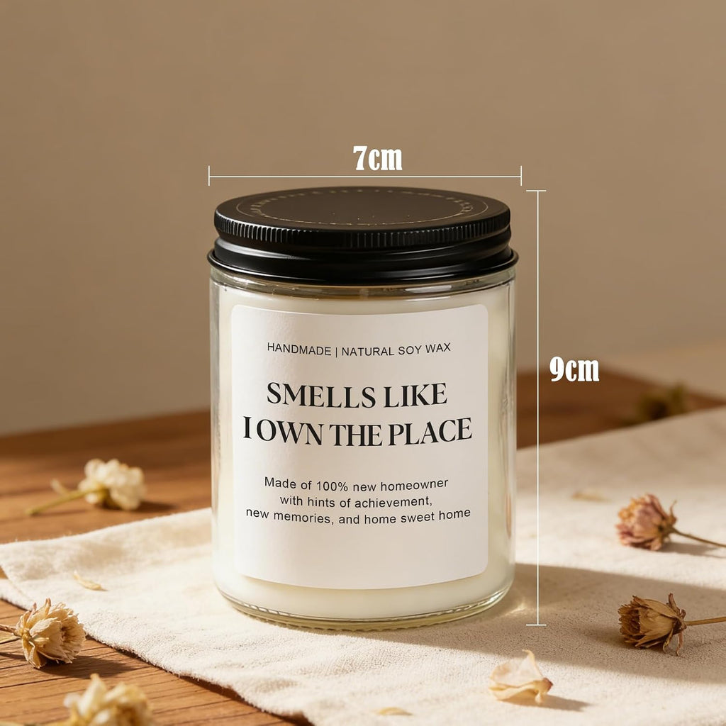Housewarming Gifts for New Home, First Home Gift for Couples Candle