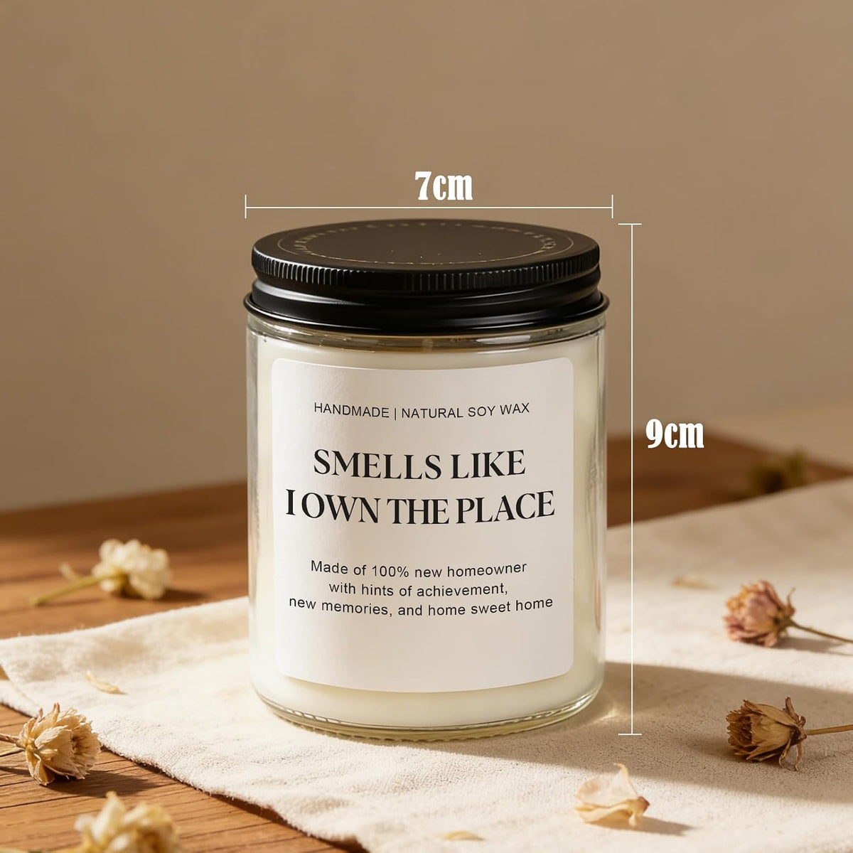 Housewarming Gifts for New Home, First Home Gift for Couples Candle