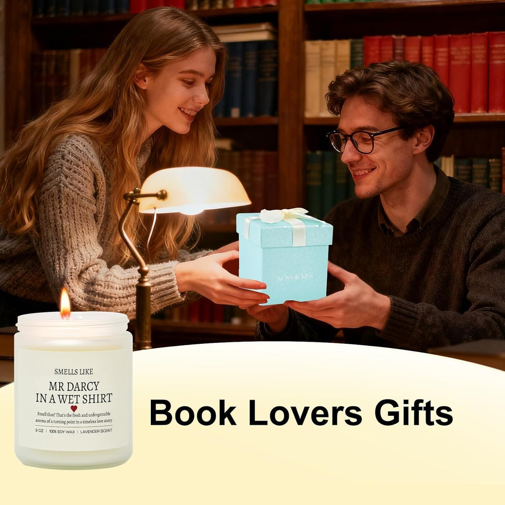Pride and Prejudice Gifts, Pride and Prejudice Merch, Book Candle