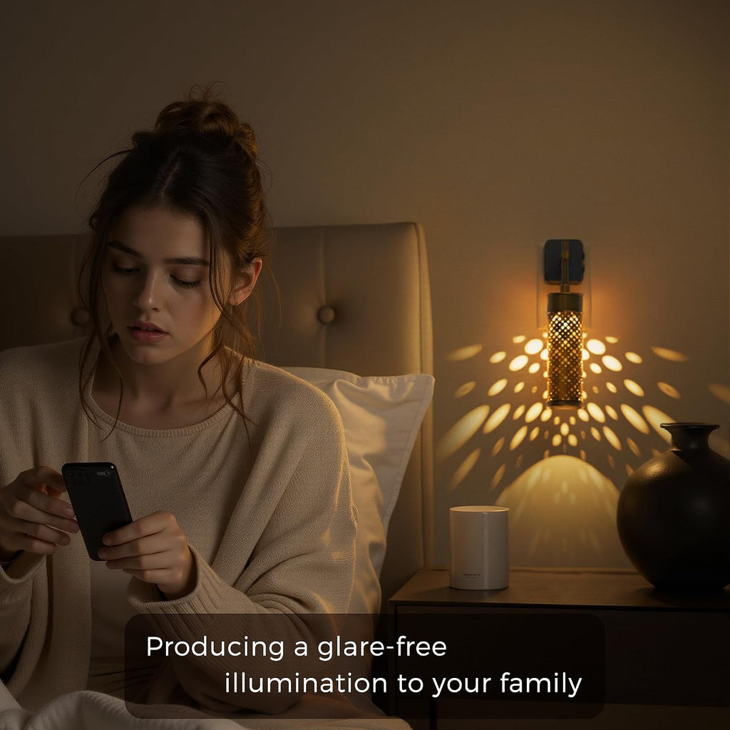 L LOHAS LED Night Light, Color Changing Night Lights Plug into Wall