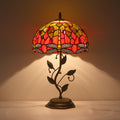 Tiffany Table Lamp Antique Stained Glass Lamp 12x12x20 Inch