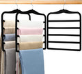 Closet Organizers and Storage, 3 Pack Pants Hangers Space Saving