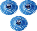 3Pcs Silicone Hair Catcher Shower Drain for Bathtub & Sink Trap/Strainer