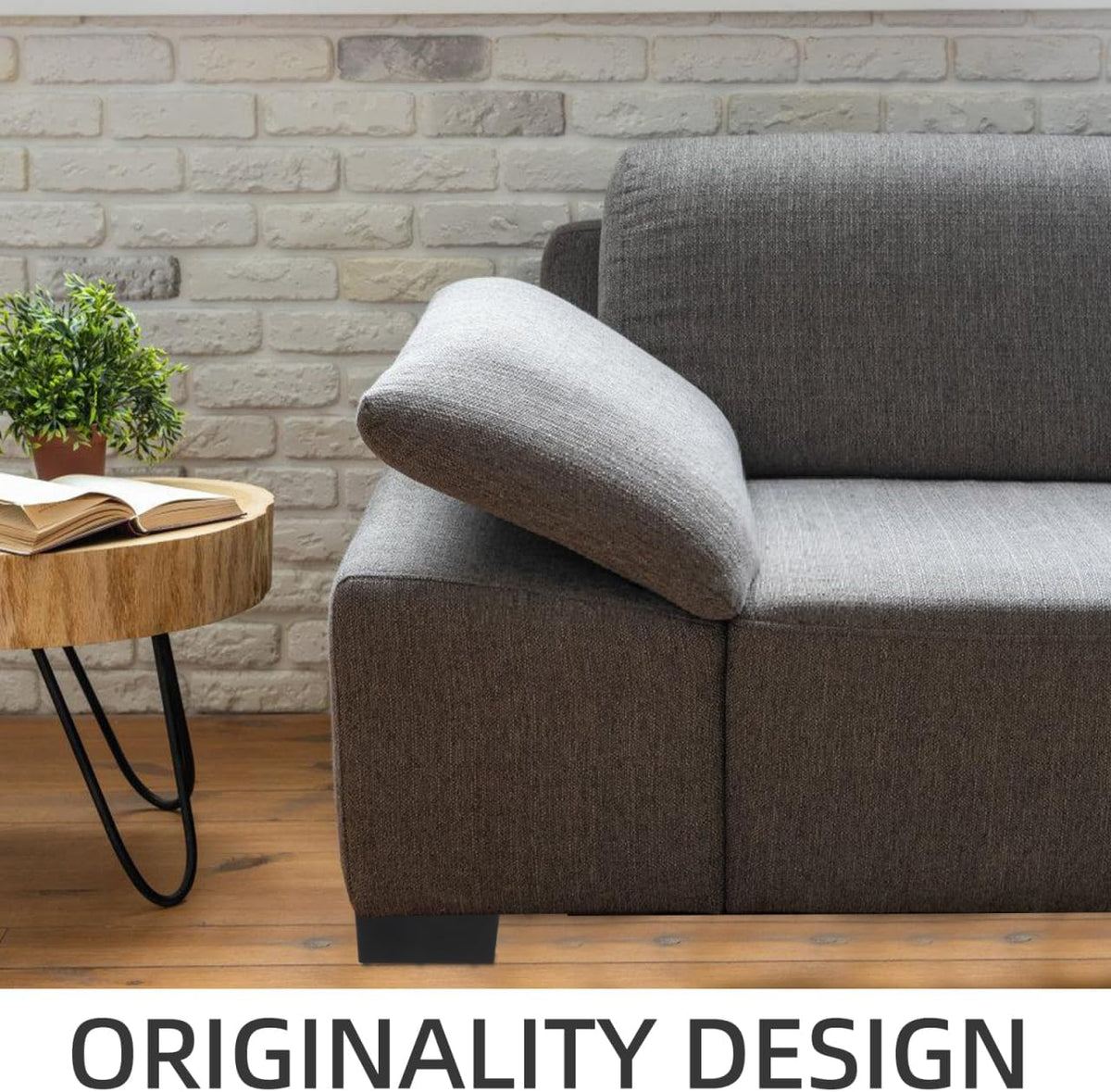 Couch Legs Replacement 4 Pack 3 Inch L-Shaped Furniture Risers