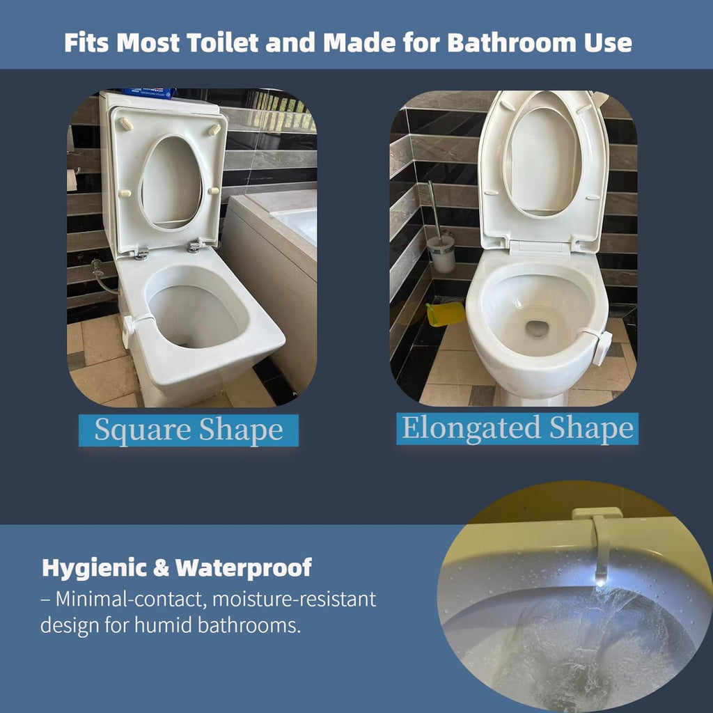 Toilet Light Motion Sensor, Funny White Elephant & Stocking Stuffer