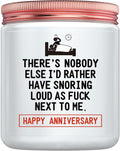 Funny Anniversary Candle Gift for Her Him - Humorous Romantic Boyfriend, Girlfriends, Husband, Wife Wedding Anniversary Present - Lavender Scented