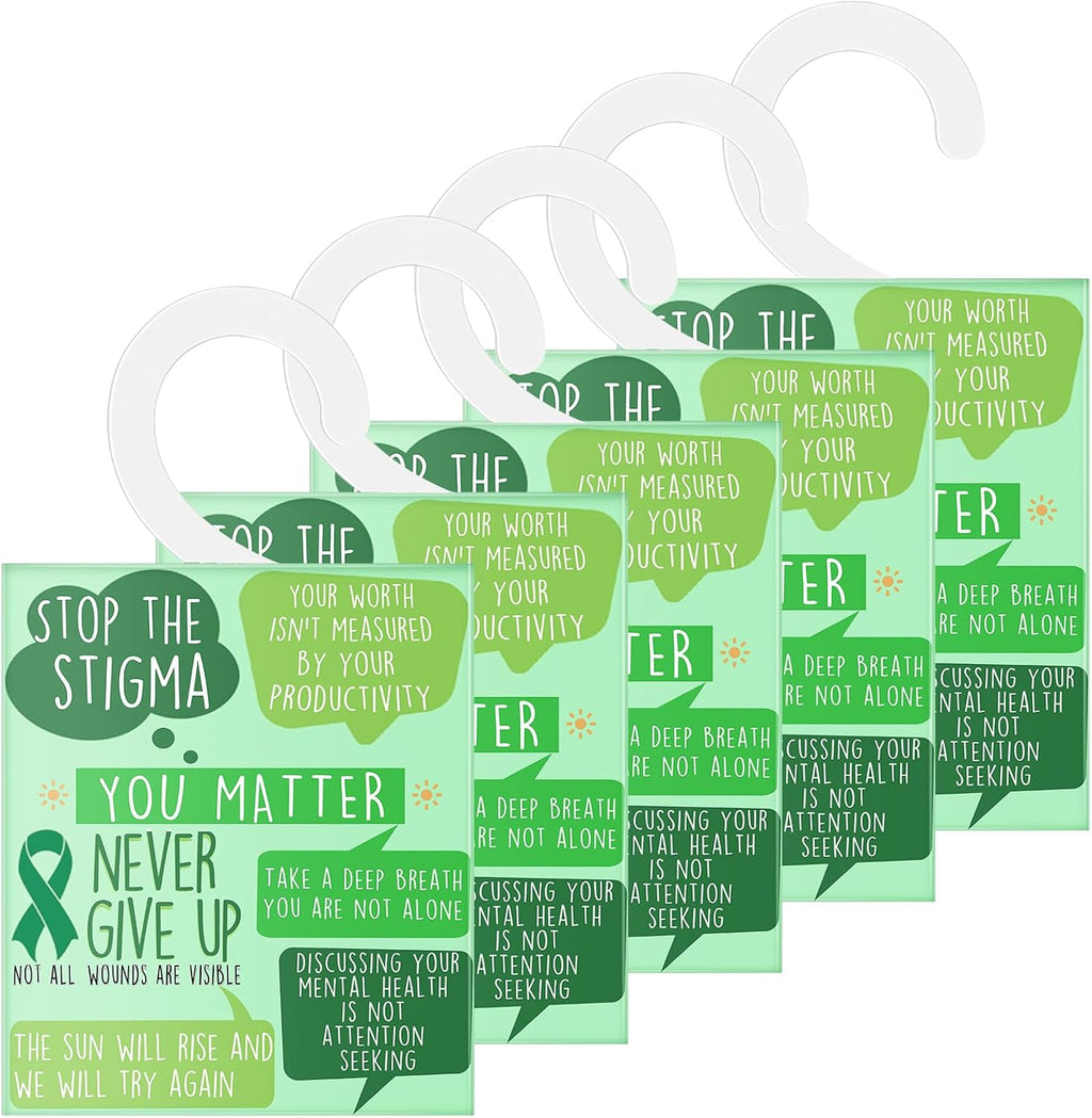 50 Pcs Mental Health Awareness Scents Sachets Bulk with Quote