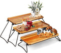 Manspdier Middle Size 3 Tier Cupcake Stand & Towers Serving Tray for Party