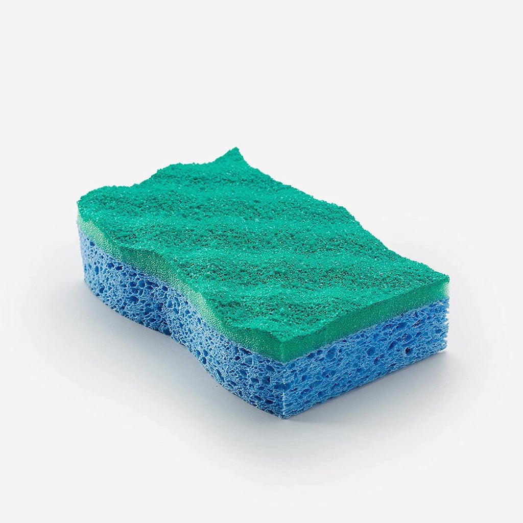 O-Cedar Scrunge Non-Scratch Scrub Sponge (Pack of 6) | Rinse-Clean Surface | Safe for Nonstick Cookware, Glass & All Hard Surfaces