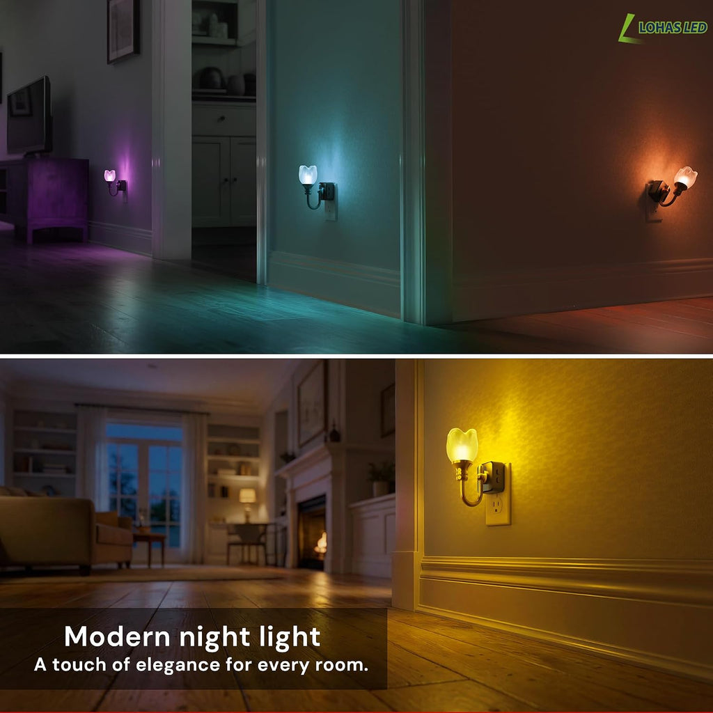 L LOHAS LED Night Lights Plug into Wall