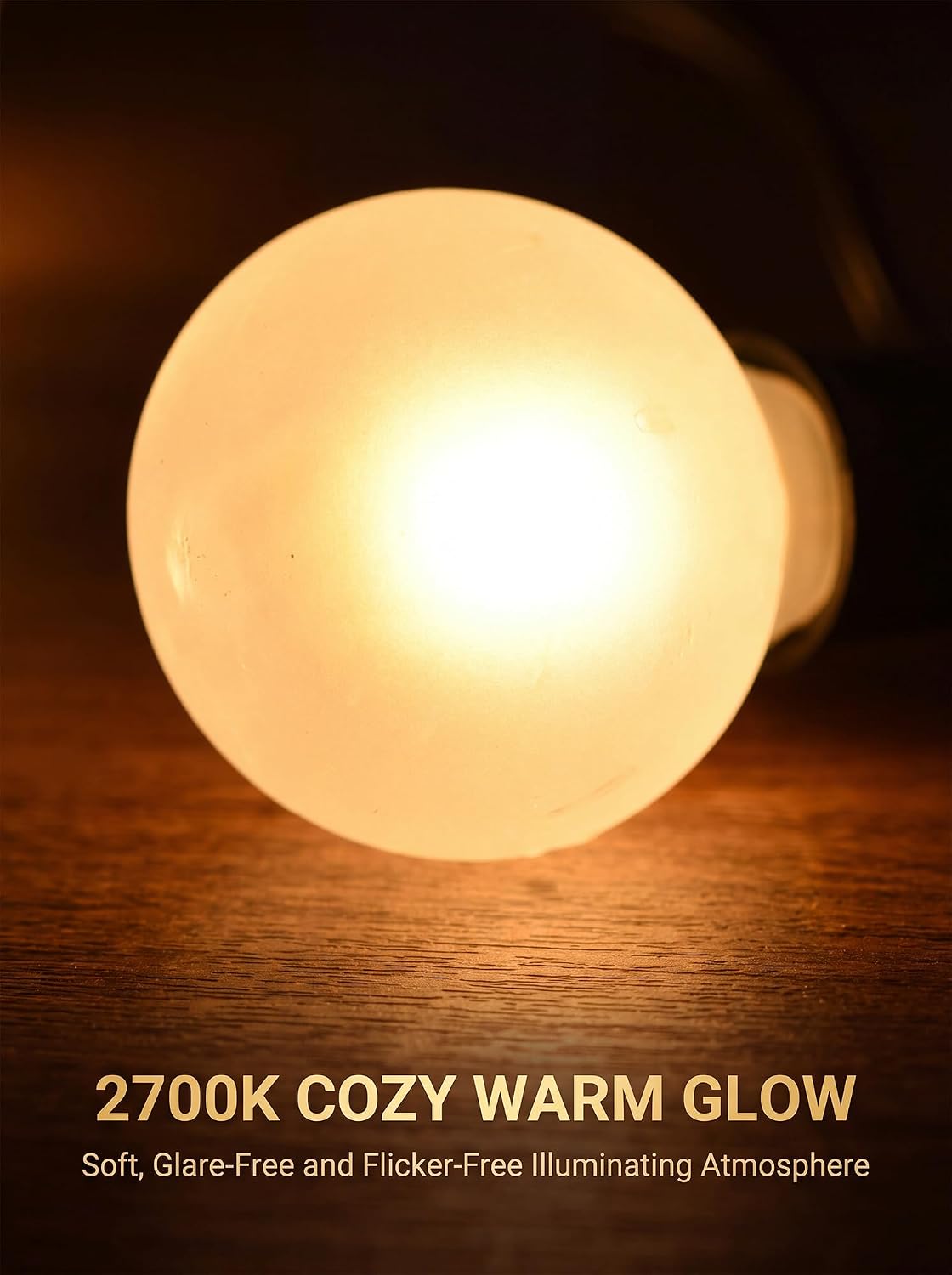 25PK G40 LED Replacement Light Bulbs, Christmas Decoration Night Light