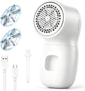Rechargeable Fabric Shaver Lint Remover, 2 Blades Defuzzer for Clothes Couch Furniture Blankets