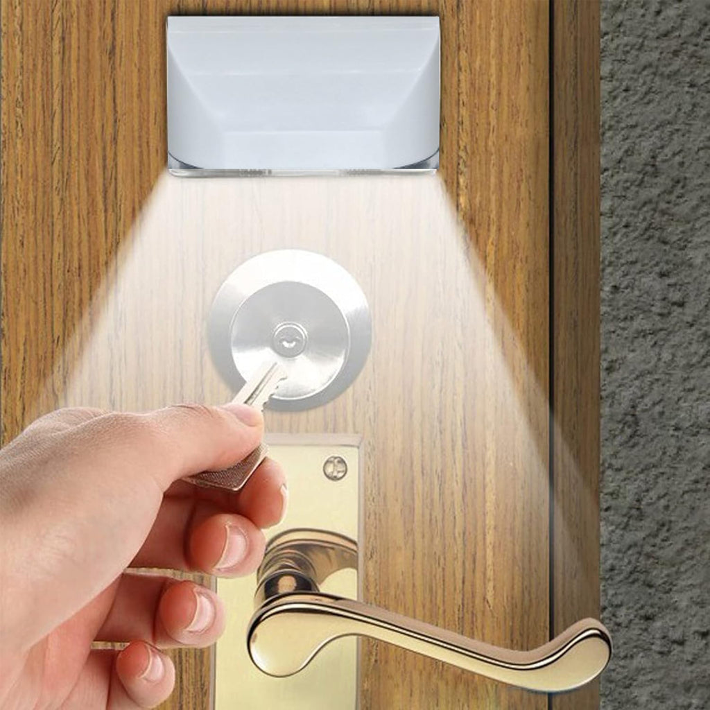 Motion Sensor Key Light for Door，Small Night Lights Battery Powered White