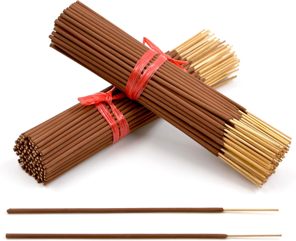 1000 Unscented Incense Sticks 7" Short Bulk - 100% Natural Joss and Bamboo Punk Small Blanks - Great for DIY Aromatherapy Incense Making.