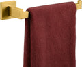 KOKOSIRI Towel Bar Gold Hand Towel Holder for Bathroom Kitchen Hardware Stainless Steel Wall Mounted, Brushed Gold, B3003BG