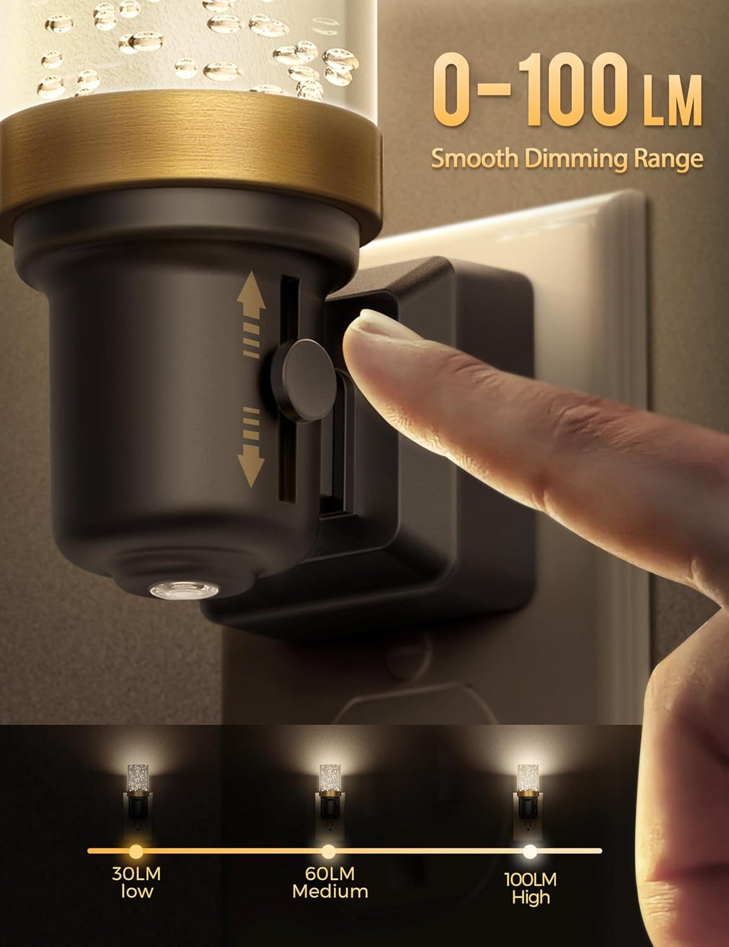 DORESshop LED Night Light, Modern Decorative Design Nightlights