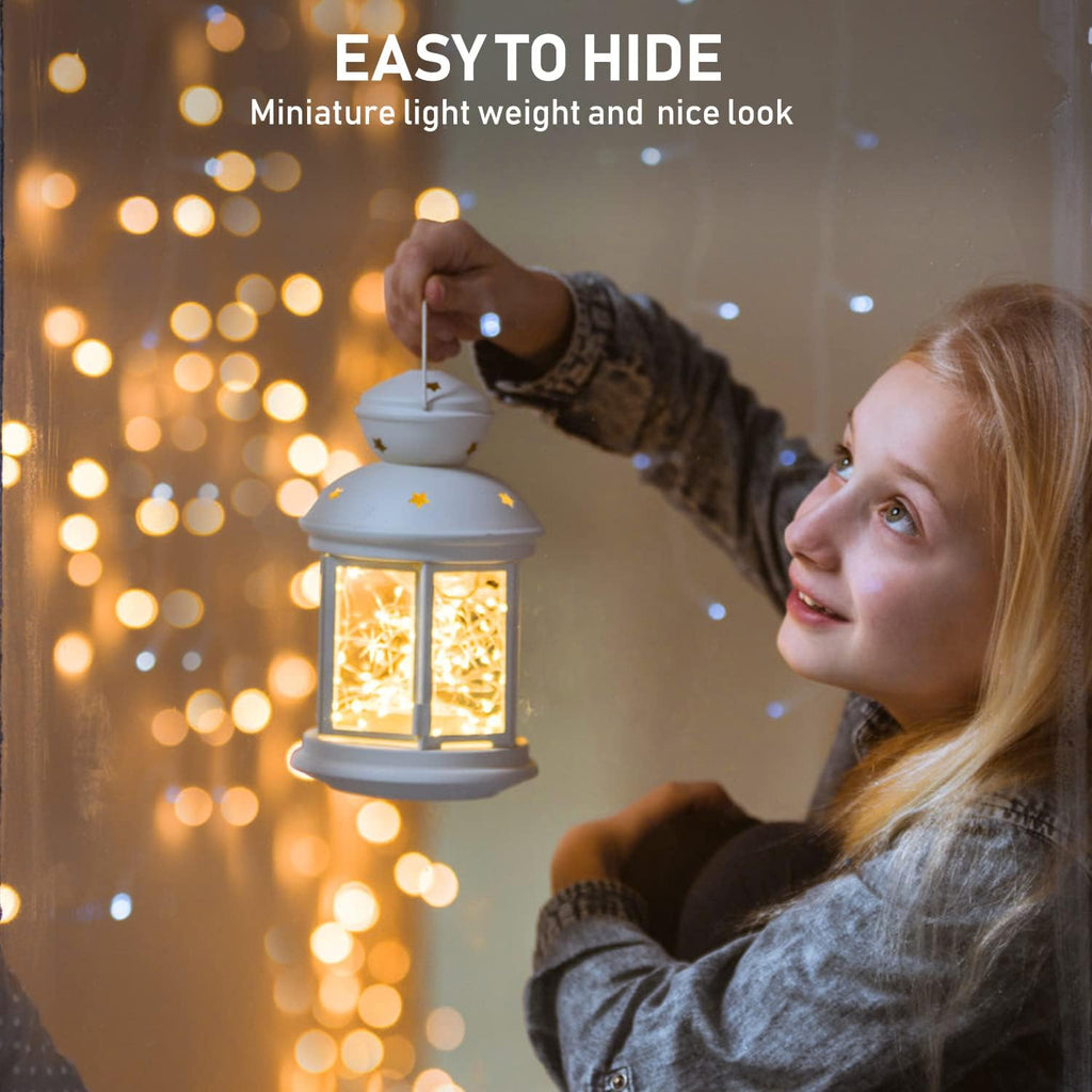 Fairy Lights Battery Operated, 8 Pack 7 FT 20 LED String Lights, Warm White