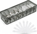 Tatuo Cord Organizer for Drawer Desktop, Gray, 1 Pack