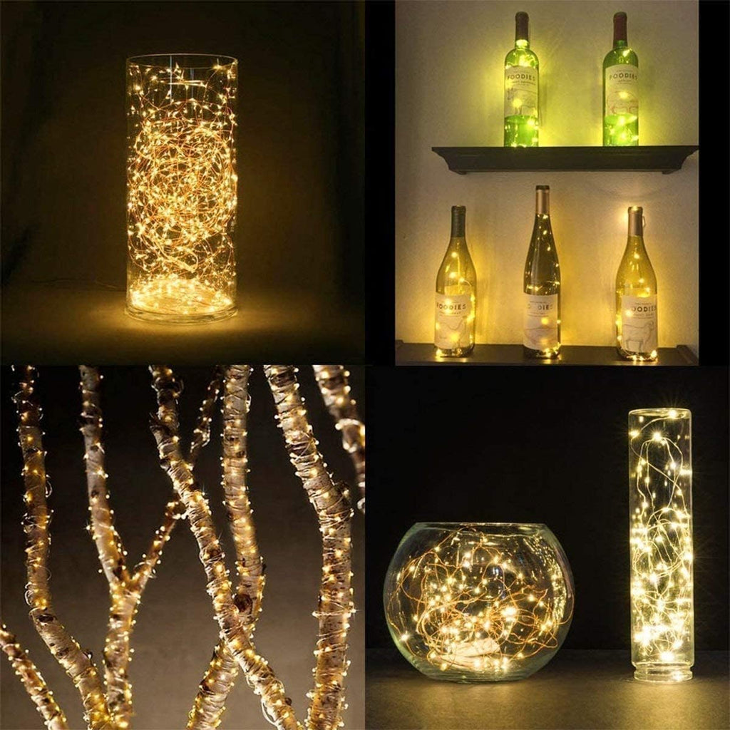 Lighting EVER Plug in Fairy Lights, 66ft 200 LED String Lights with Switch