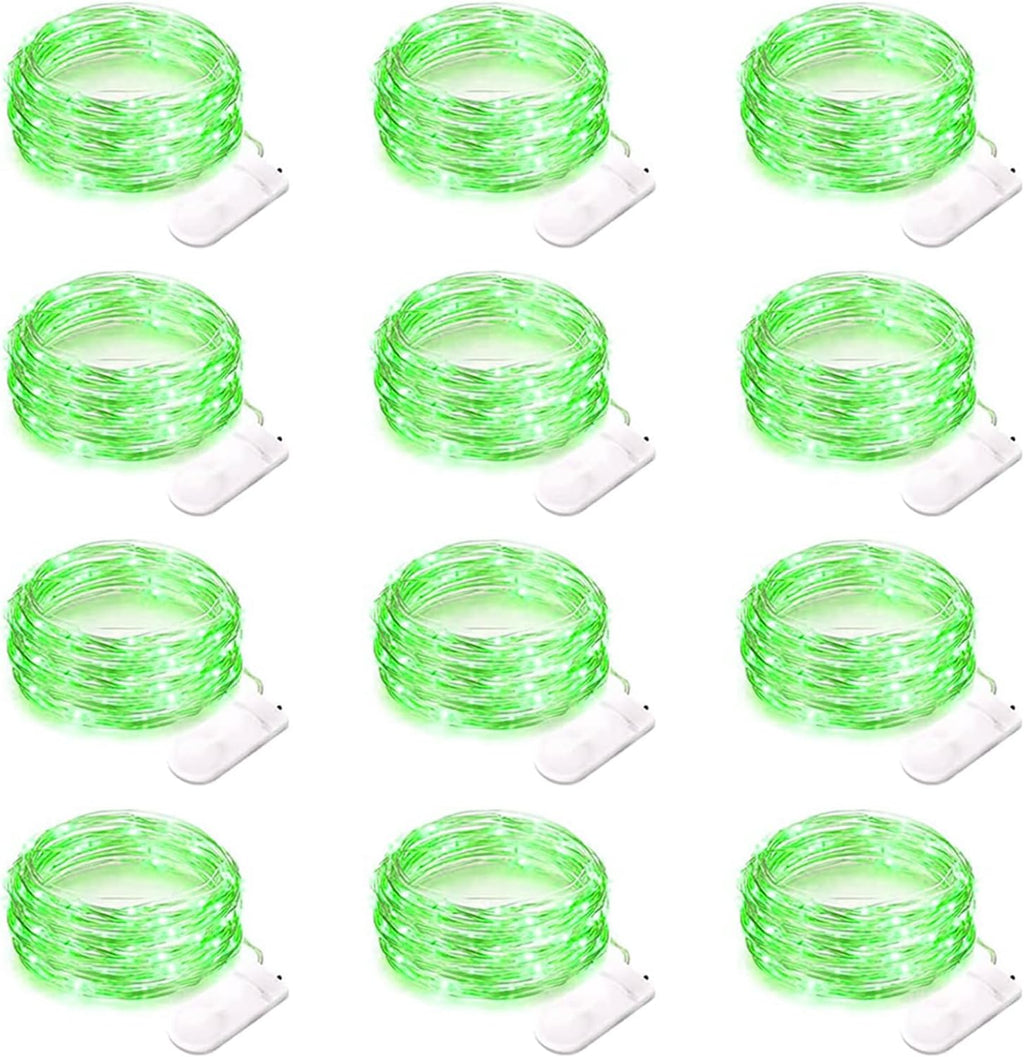 12 Pack 7FT 20LED Fairy Lights Battery Operated String Lights
