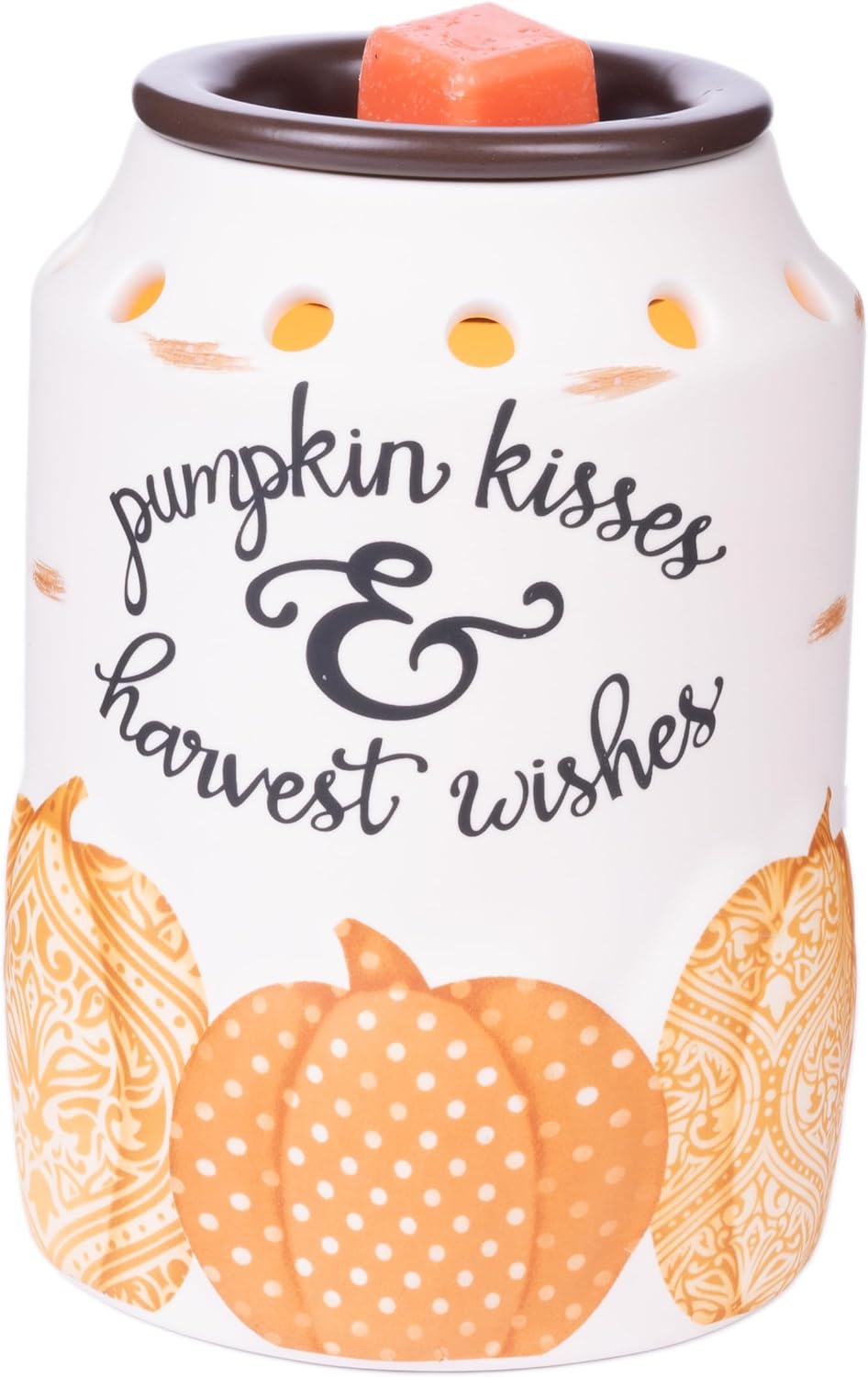 ScentSationals Pumpkin Wishes - Fall Wax Warmer for Scented Wax Melts