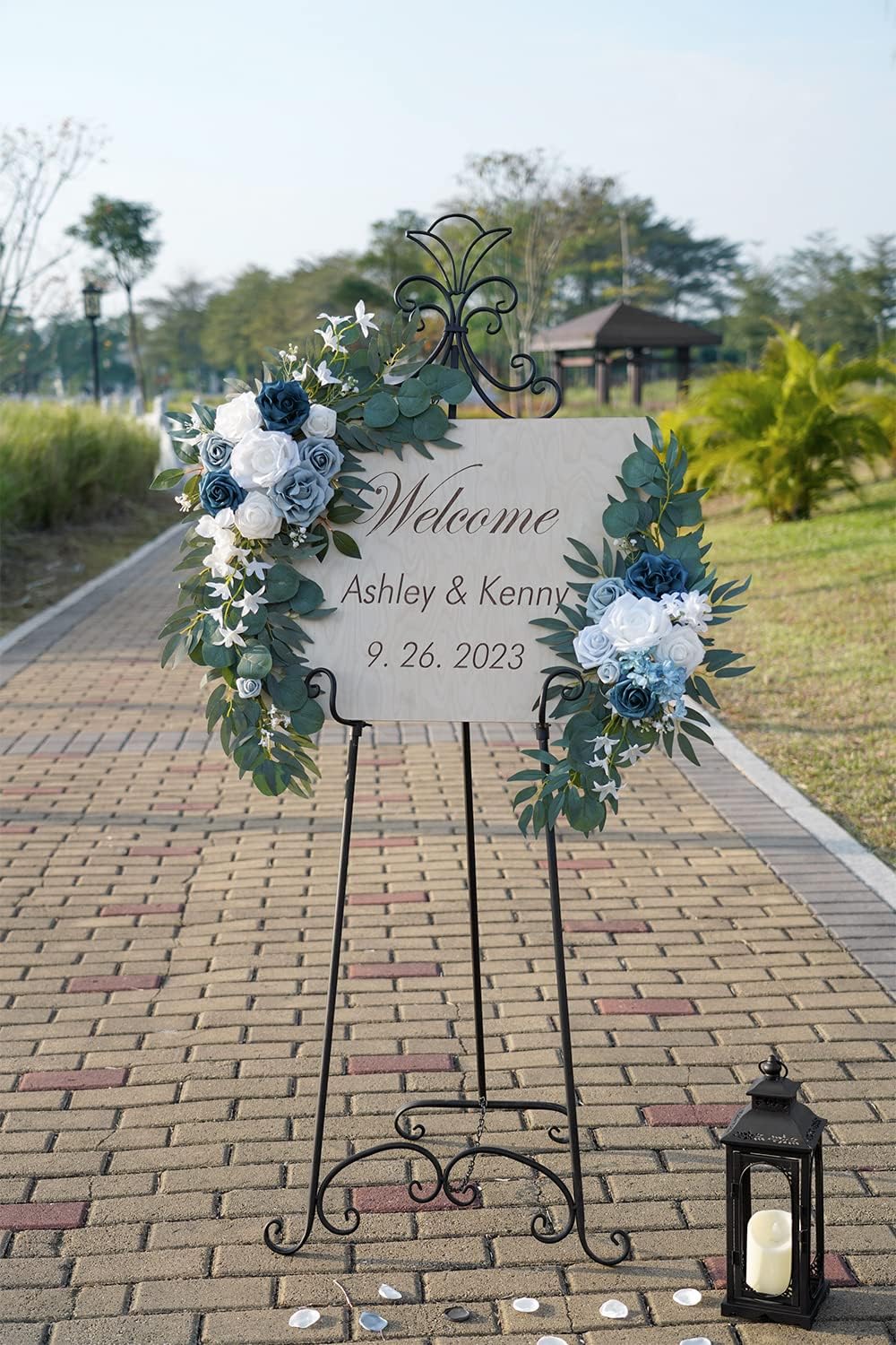 ponatia Artificial Wedding Arch Flowers Set of 2