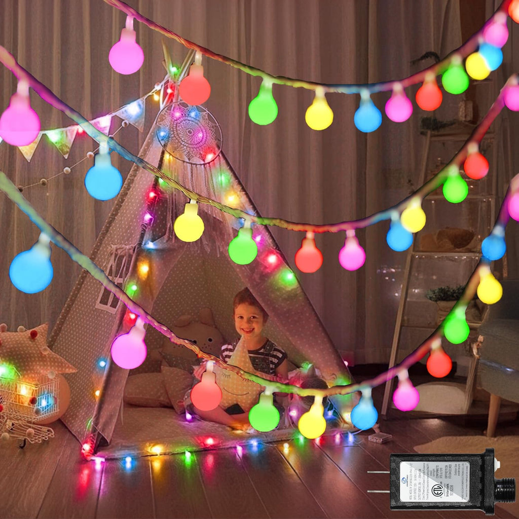 360 LED String Lights 132ft, 8 Lighting Modes Plug in Fairy String Lights