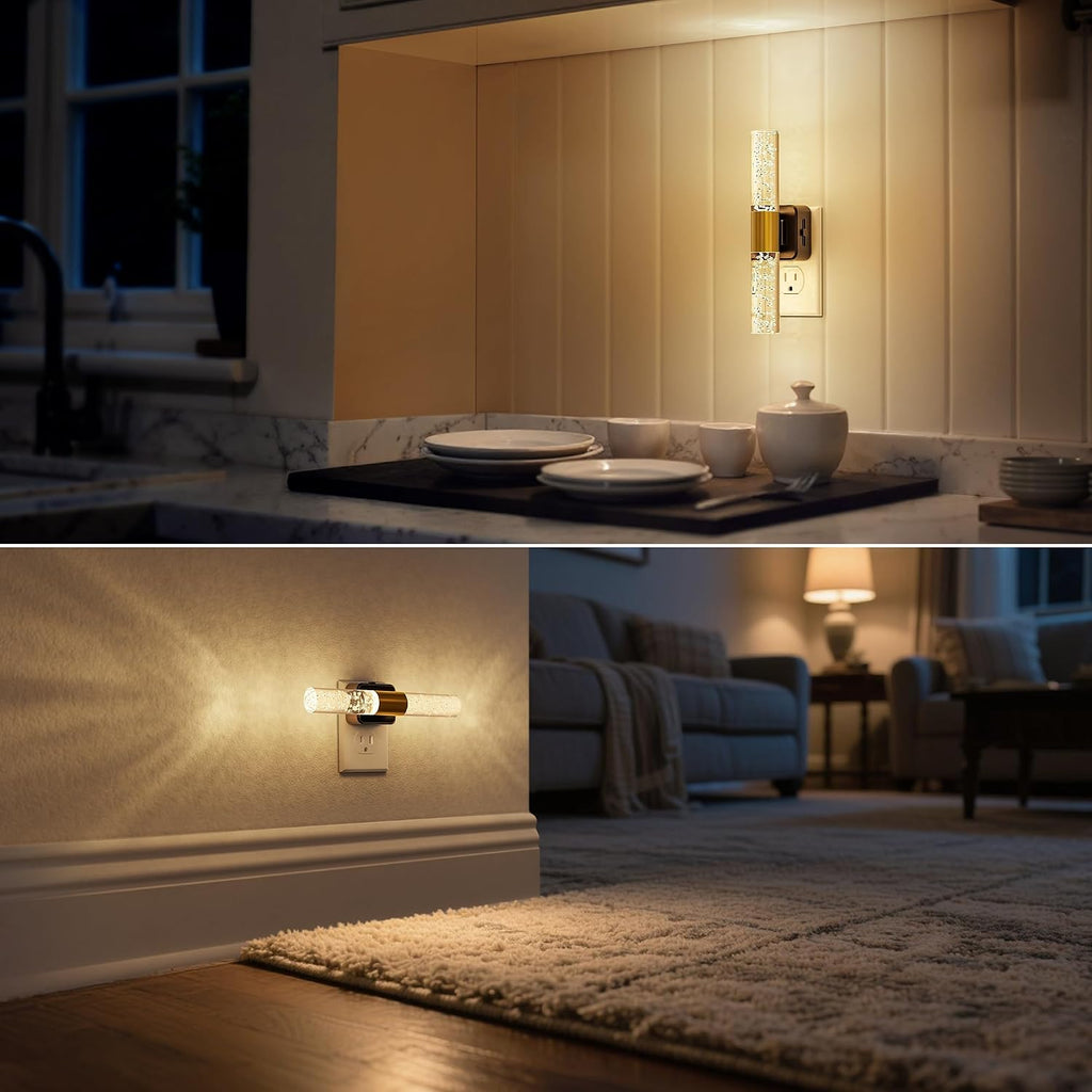 DORESshop Night Light,Rotating Night Lights Plug into Wall 1 Pack