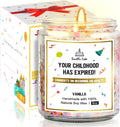 18th Birthday Gifts for Girls Boys, Happy 18th Birthday Candles, 9OZ