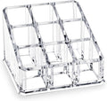 MOSIKER Acrylic Lipstick Organizer Lip Gloss Holder with 9 Slots