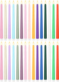 Retisee 30 Pcs 11 Inch Flameless Taper Candles LED Candles Bulk, Colorful