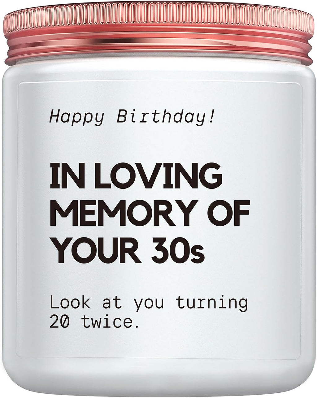 Best 40th Birthday Gifts for Women Men,Funny Friend Gift for Women Forty, 40 Year Old Bday Gifts for Sister Wife Mom Candle