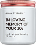 Best 40th Birthday Gifts for Women Men,Funny Friend Gift for Women Forty, 40 Year Old Bday Gifts for Sister Wife Mom Candle