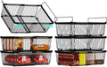 Large Freezer Organizer Bins for 10 to 20 Cu.Ft,Leak-Proof Bottom,6 Pack