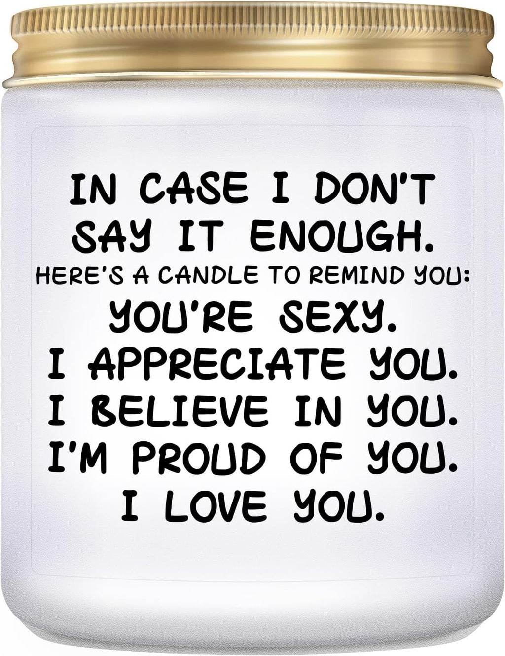 Candle Gifts for Girlfriend Her, Funny Anniversary Christmas Candle Gift