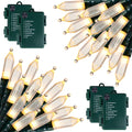 Brightown Battery Operated String Lights, 4 Pack 8Feet 20LED Warm White