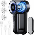 2-in-1 Electric Lint Shaver with 3 Extra Blades & LED Display